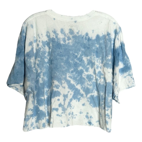 Jimi Hendrix Tie Dye Boxy Crop Top 100% Cotton Band Tee Size 2X/3X - Picture 3 of 8